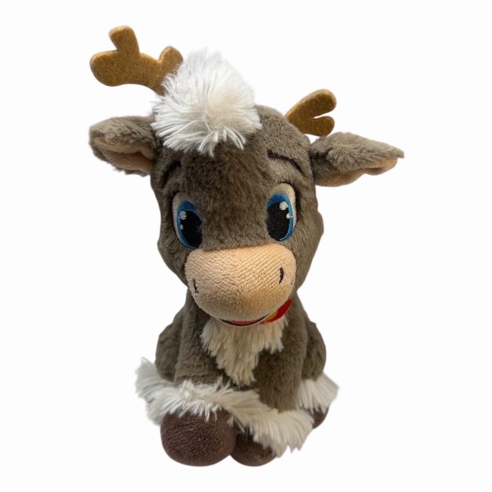Reindeer in‎ Here Plush Christmas Friend Stuffed Animal Adam Reed Sewn Eyes 9''